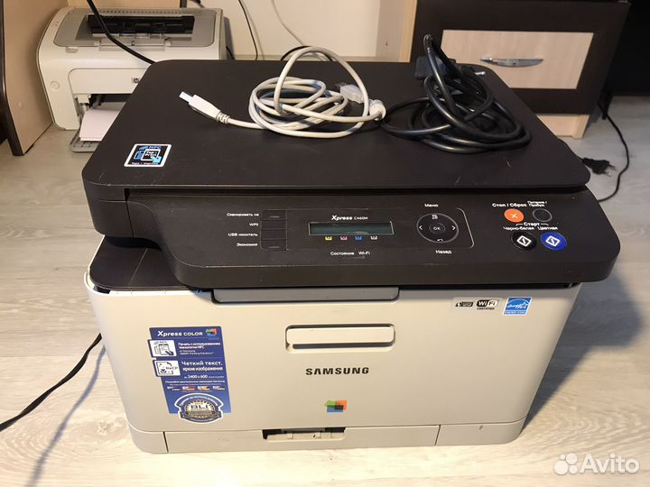Принтер-сканер samsung xpress c460