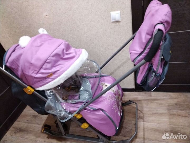 Санки коляска ника
