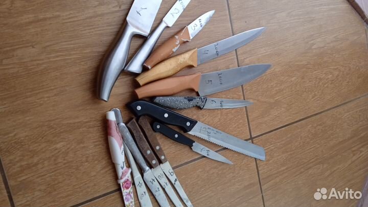 Кухонные ножи бу