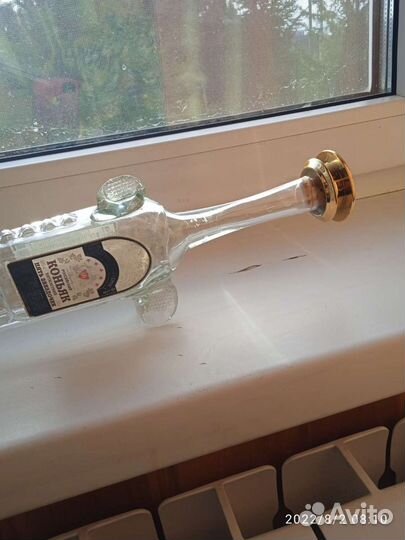 Фигурная бутылка сабля