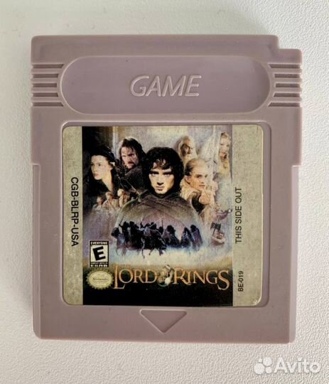 Картридж Lord Of Rings для Game Boy