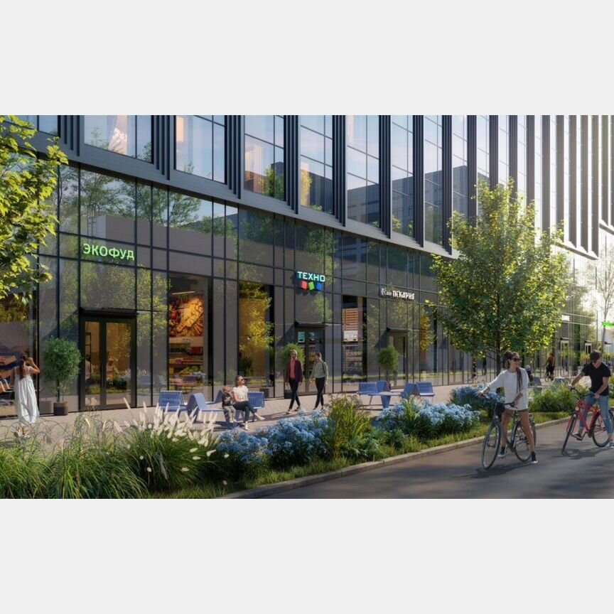 Квартира-студия, 23,9 м², 44/58 эт.