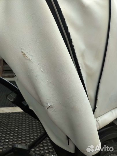 Коляска 2 в 1 эко кожа tutis