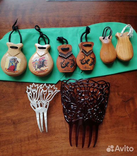 Кастоньеты и гребни из Испании