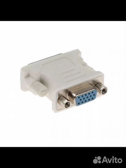 Переходник DVI (M) - VGA (F) PL-007, 24+5