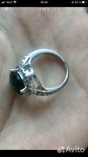 Серебряное кольцо