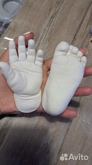 Слепки ручек и ножек