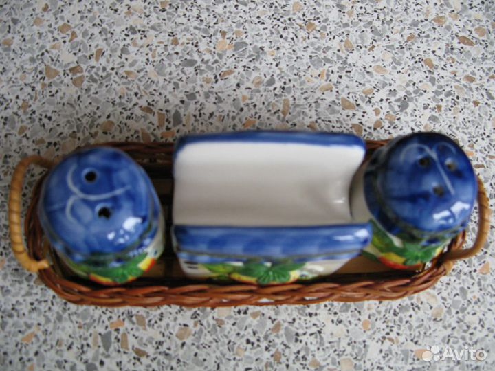 Набор фигурок для соли и перца, новые