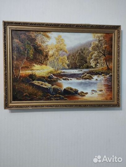 Картина маслом на холсте пейзаж