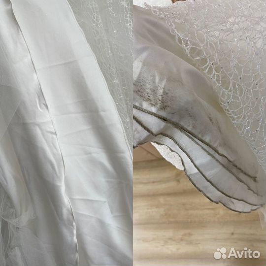 Чистка свадебных вечерних платьев Отпаривание