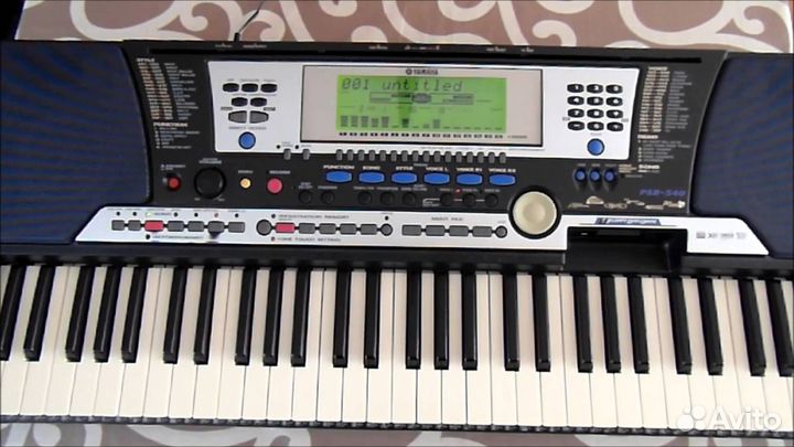 Синтезатор yamaha psr540