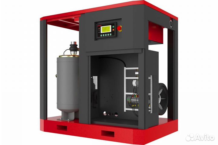 Винтовой компрессор с ременным приводом harrison 3300 л/мин 10 бар 22 кВт HRS-943300