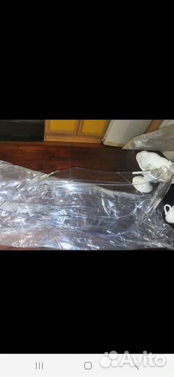 Пластик фары бмв Е60 левая сторонна