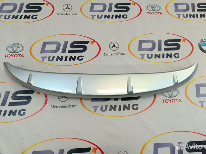 Спойлер Nissan Qashqai / Dualis 7-13 год silver