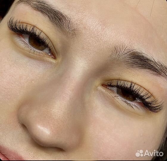 Наращивание ресниц модель