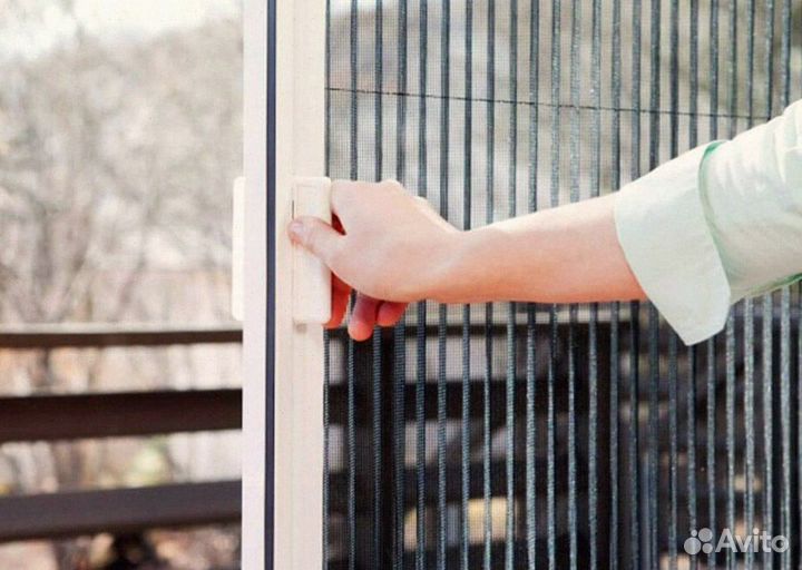 Москитные сетки (плисе)