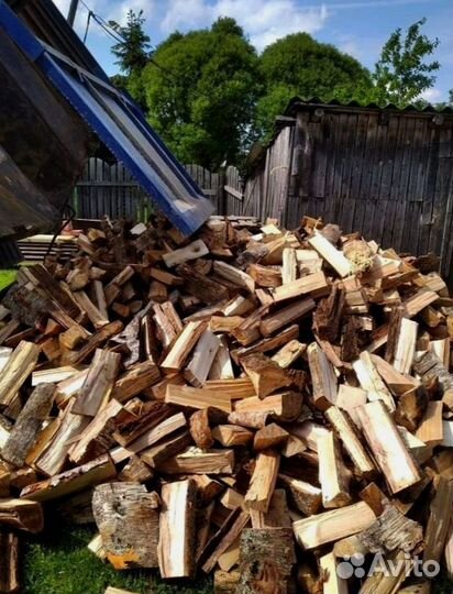 Дрова колотые