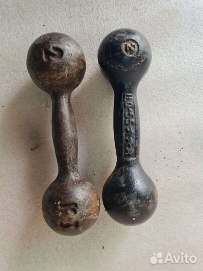 Гантели СССР 2кг