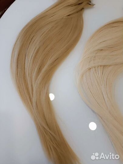 Волосы на заколках славянские натуральные люкс