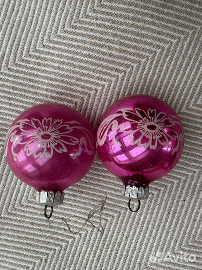 Елочкные украшение СССР шары