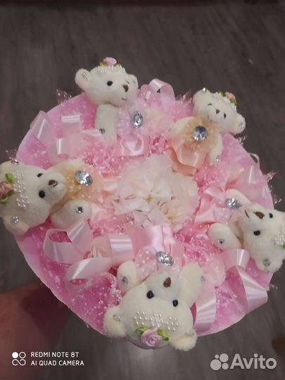 Букет из мишек