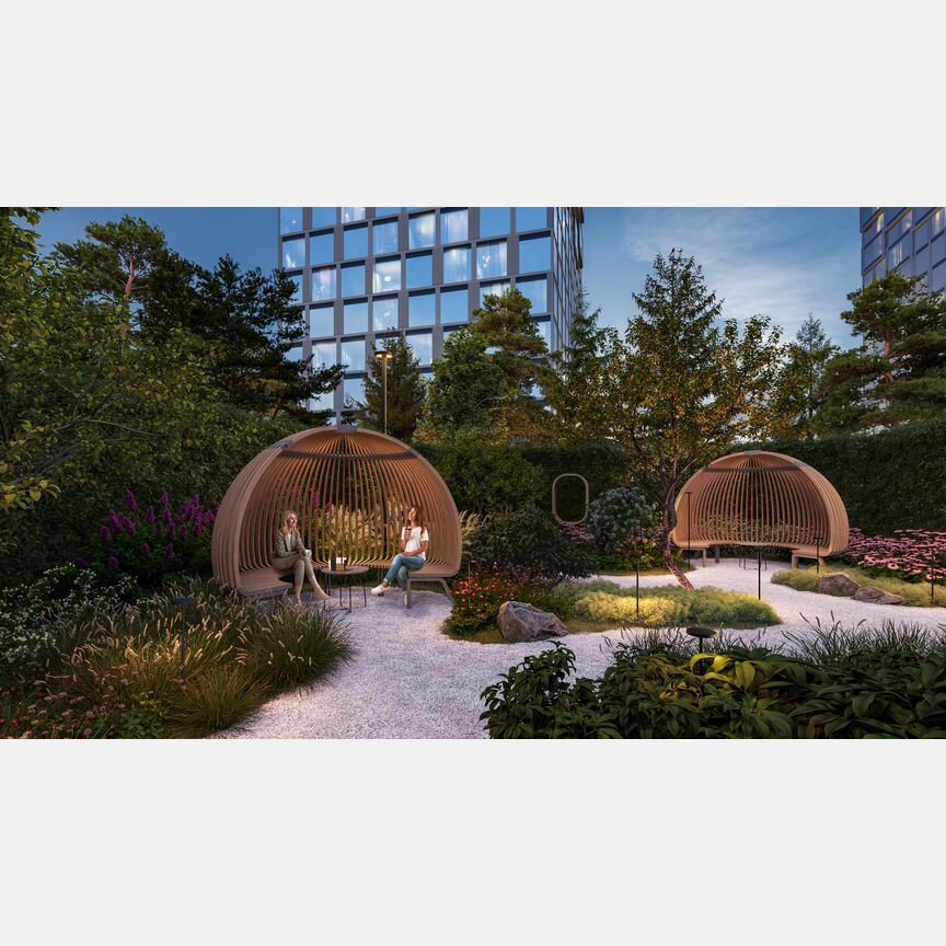 1-к. квартира, 45 м², 16/46 эт.