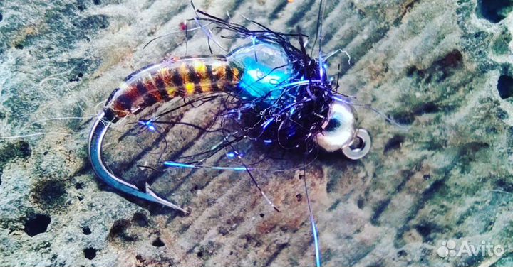 Набор мушек для ловли форели, ленка и хариуса