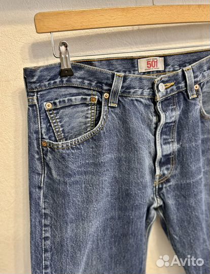 Levi's 501.Made in Mexico.джинсы. W34L32