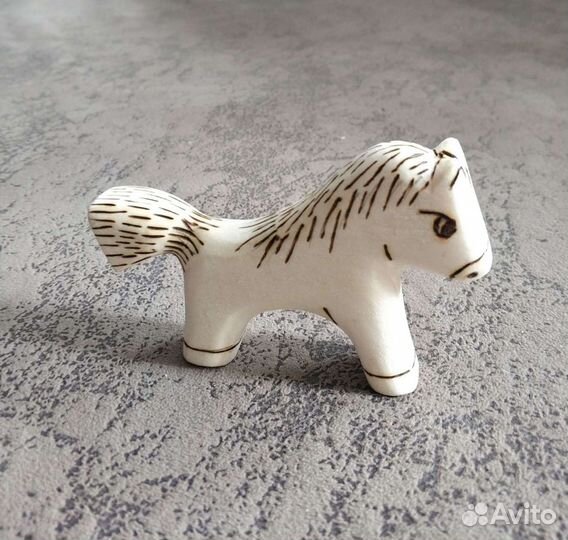 Грызунок, деревянная игрушка, береза