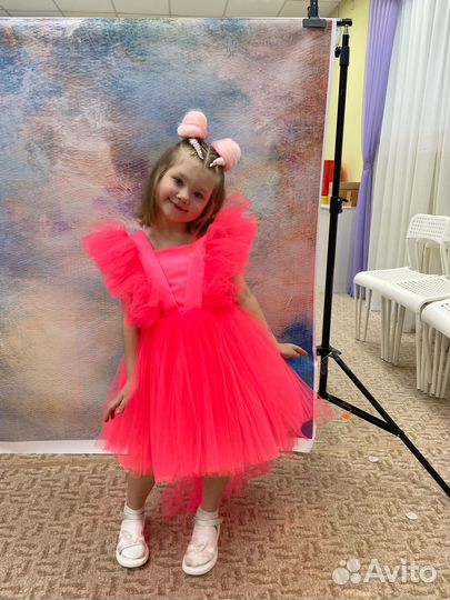 Платье праздничное для девочки lelukids 122