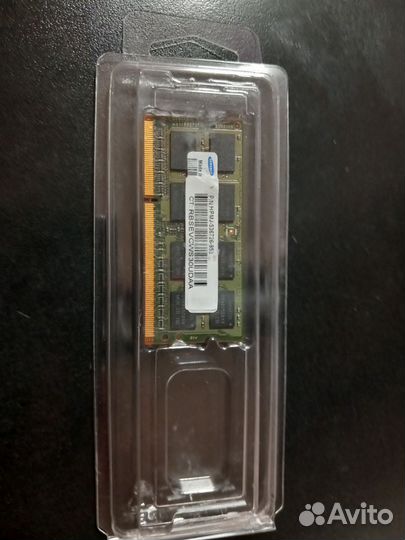 Оперативная память ddr3 для ноутбука 4гб
