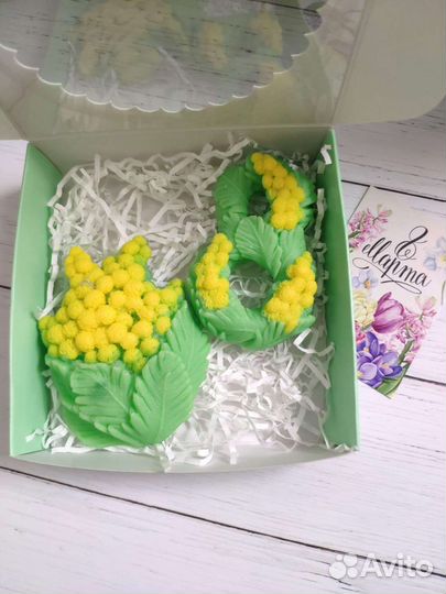 Мыло ручной работы 8 марта