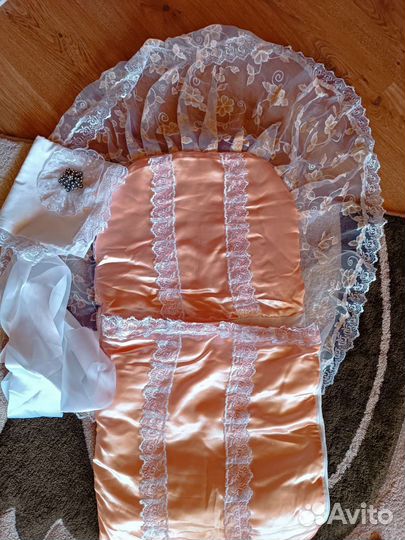 Конверт на выписку для девочки