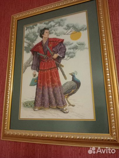 Картина вышитая крестом