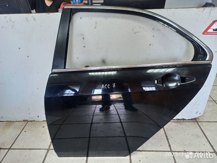 Дверь задняя левая honda accord 7 2003-2008 седан