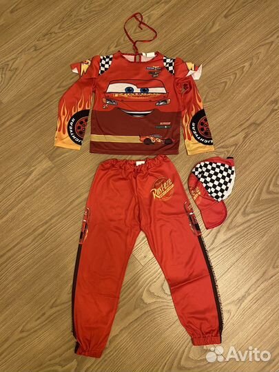 Карнавальный костюм Молния Маквин 110 размер