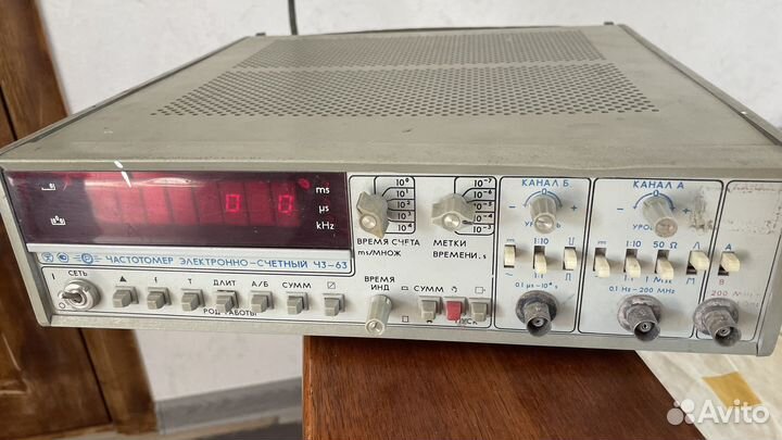 Осциллограф,частотомер СССР