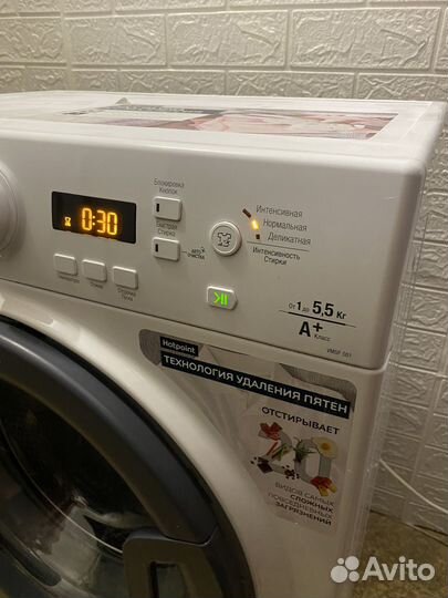 Стиральная машина бу hotpoint ariston 5,5кг
