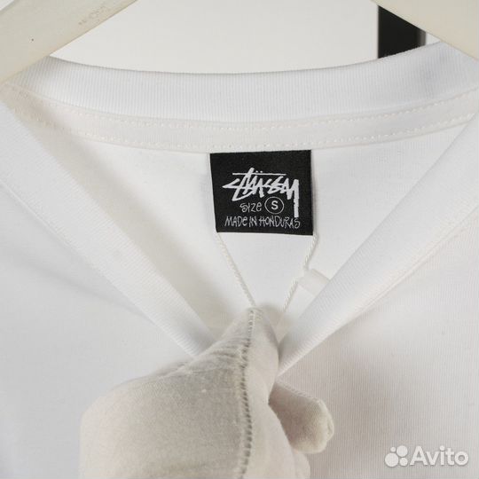 Футболка stussy laguna beach белая