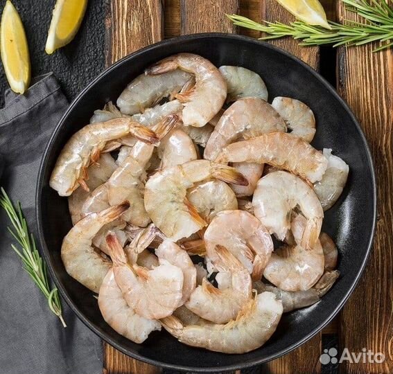 Креветки очищенные (хвостики)