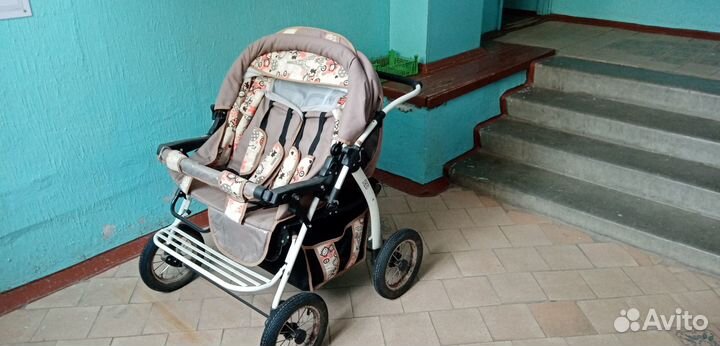 Коляска для двойни foxy