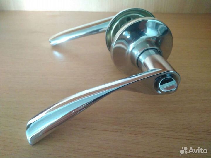 Защёлка врезная с ручками Apecs 8023-03-Cr