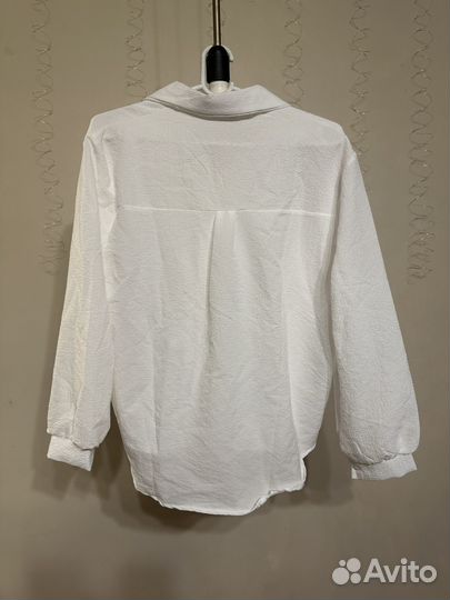 Блузка oversize белая