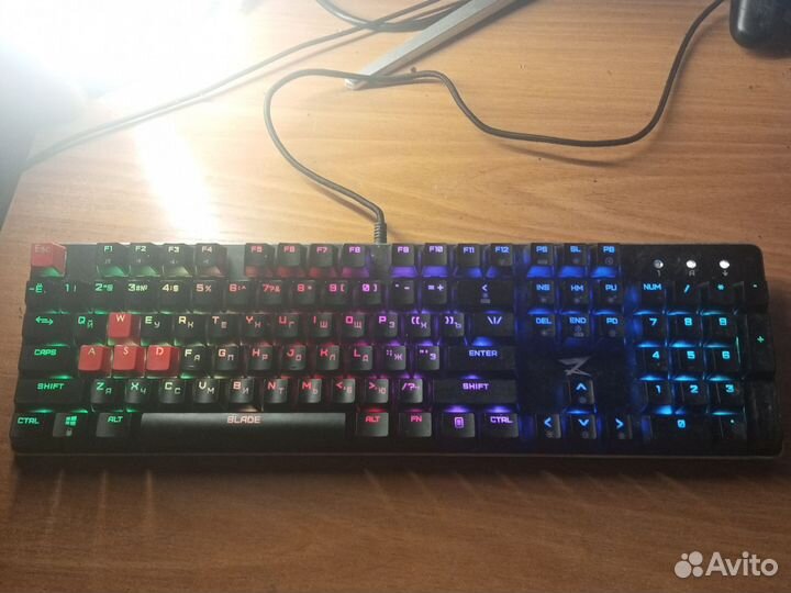 Игровая механическая клавиатура zet gaming blade