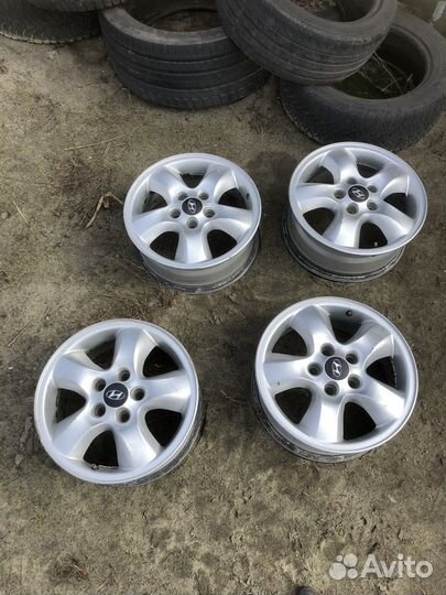Литые диски r16 5x114.3 hyundai оригинал