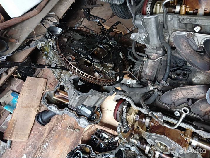 Мотор BMW x6 n63 4,4