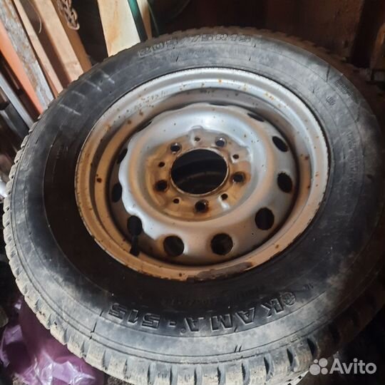 Зимняя резина r15 с дисками на ниву