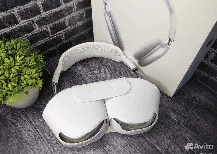 AirPods Max Top 2024 белые Silver