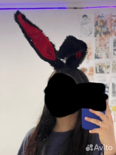 Ушки зайчика ободок