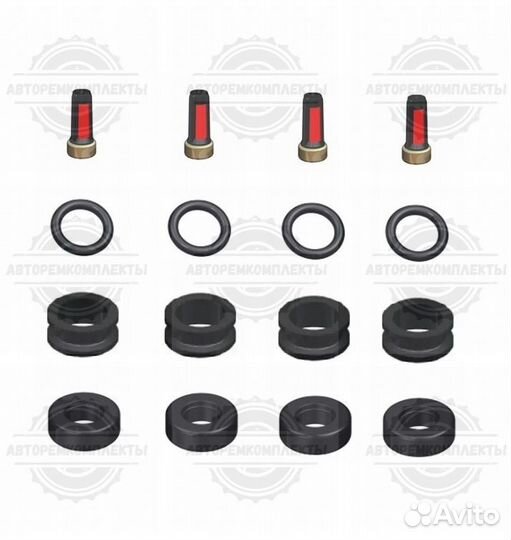 Ремкомплект форсунок Toyota 4A-FE, 5A-FE, 7А-FE